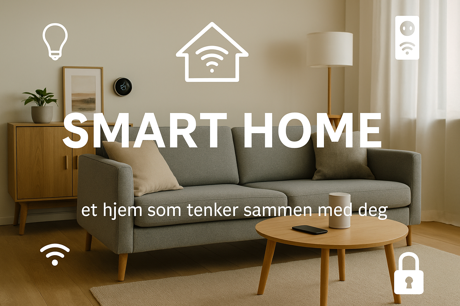 Read more about the article Smart Home i Norge – et hjem som tenker sammen med deg